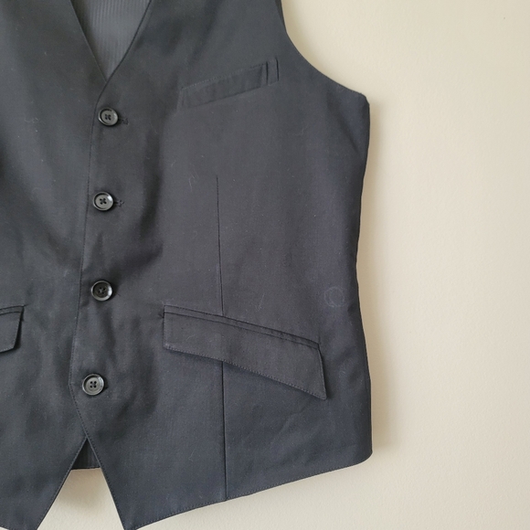 H&M Suit Vest Black Size 38 - Picture 4 of 6